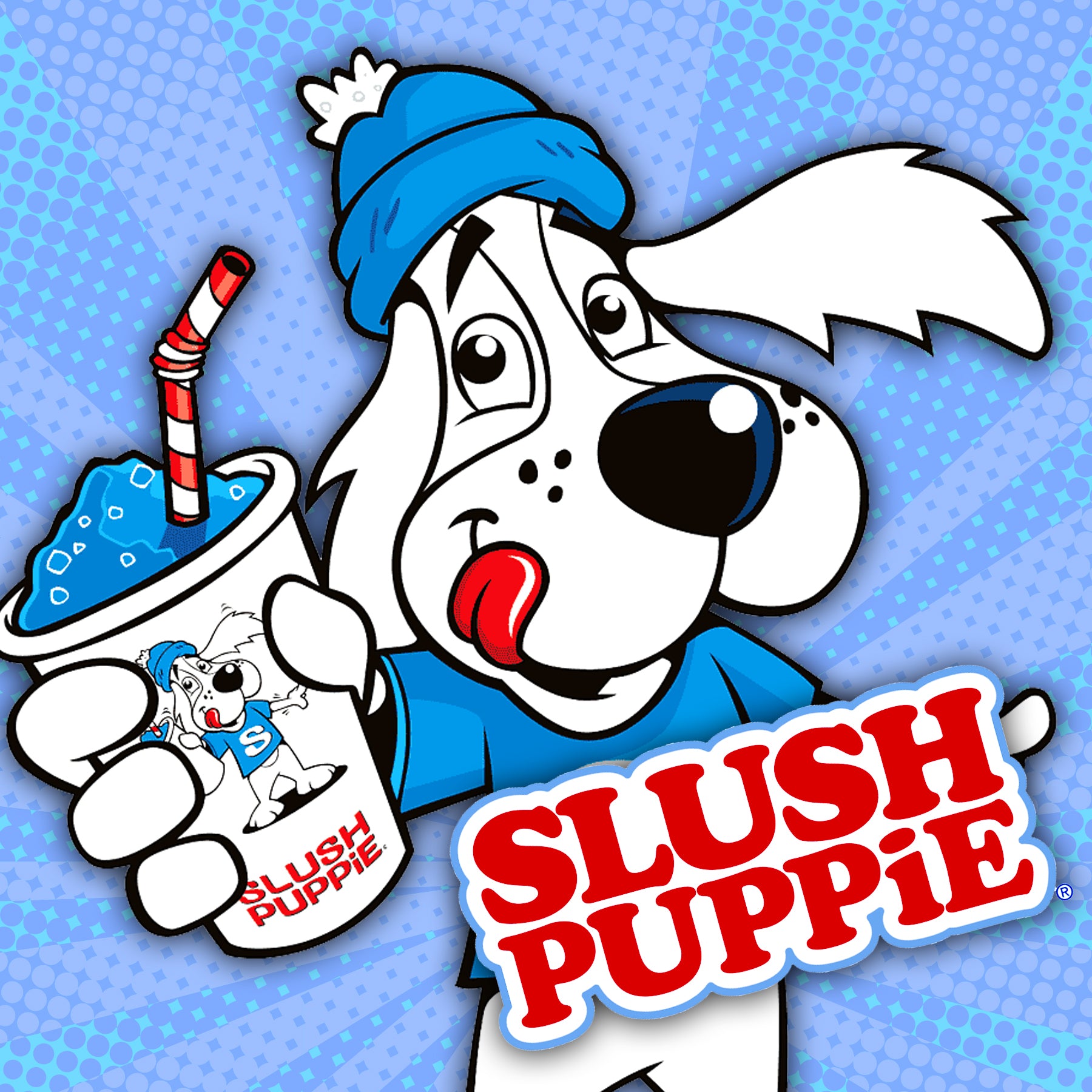 Vintage Slush Puppie Puppy Retro Metal Tin Sign - A4 Size Garage Wall Decor