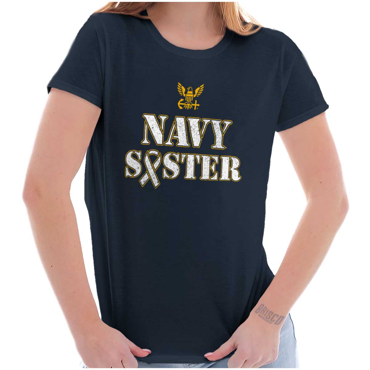 Navy sales sister shirt