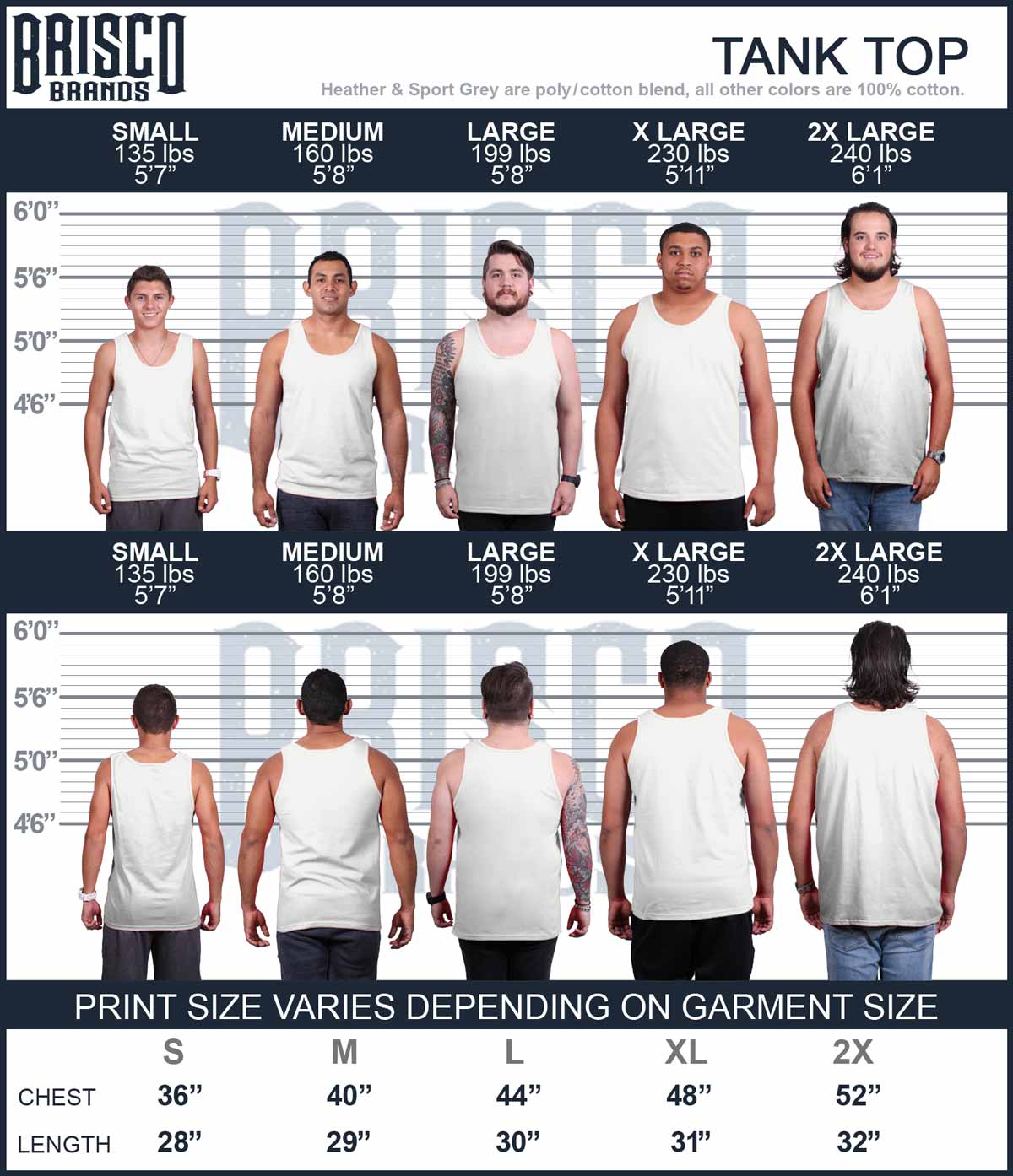 Friendzone Football Smurf Tank Top-Direct To Garment Print-Brisco Apparel