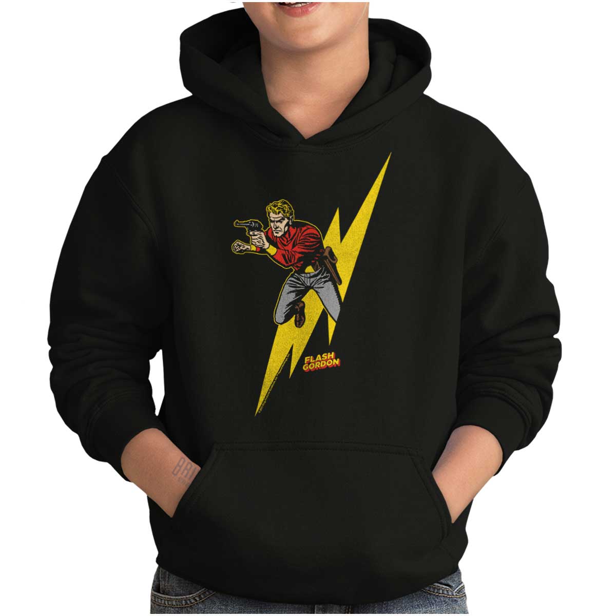 Black cheap flash hoodie