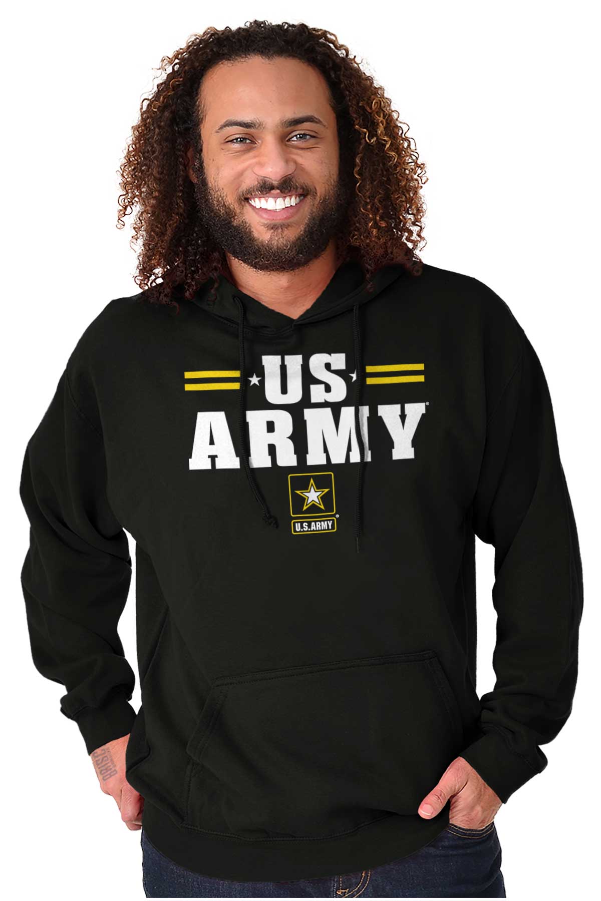 US Army Hoodie-Direct To Garment Print-Brisco Apparel