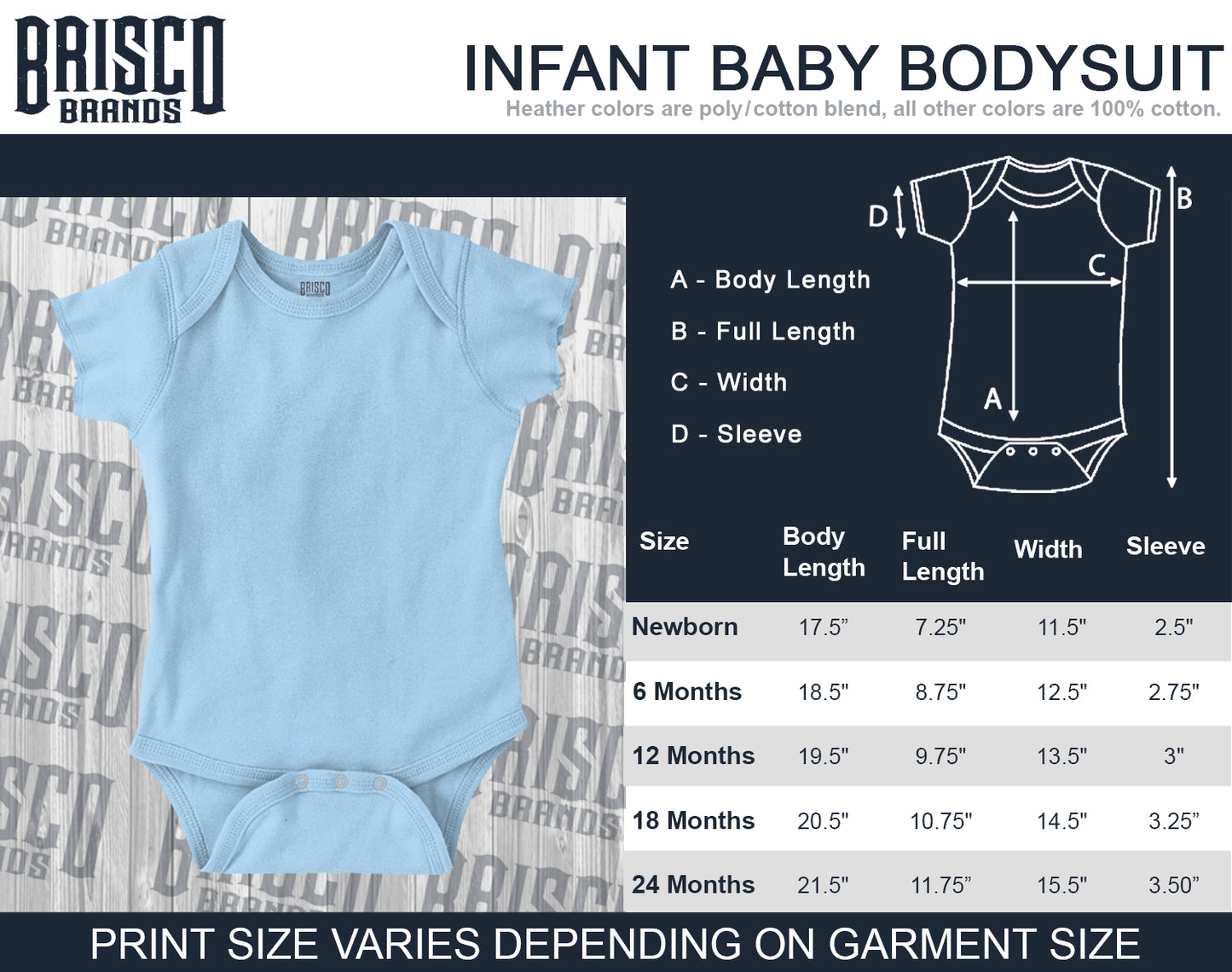Sugar Babies Romper Bodysuit-Direct To Garment Print-Brisco Apparel
