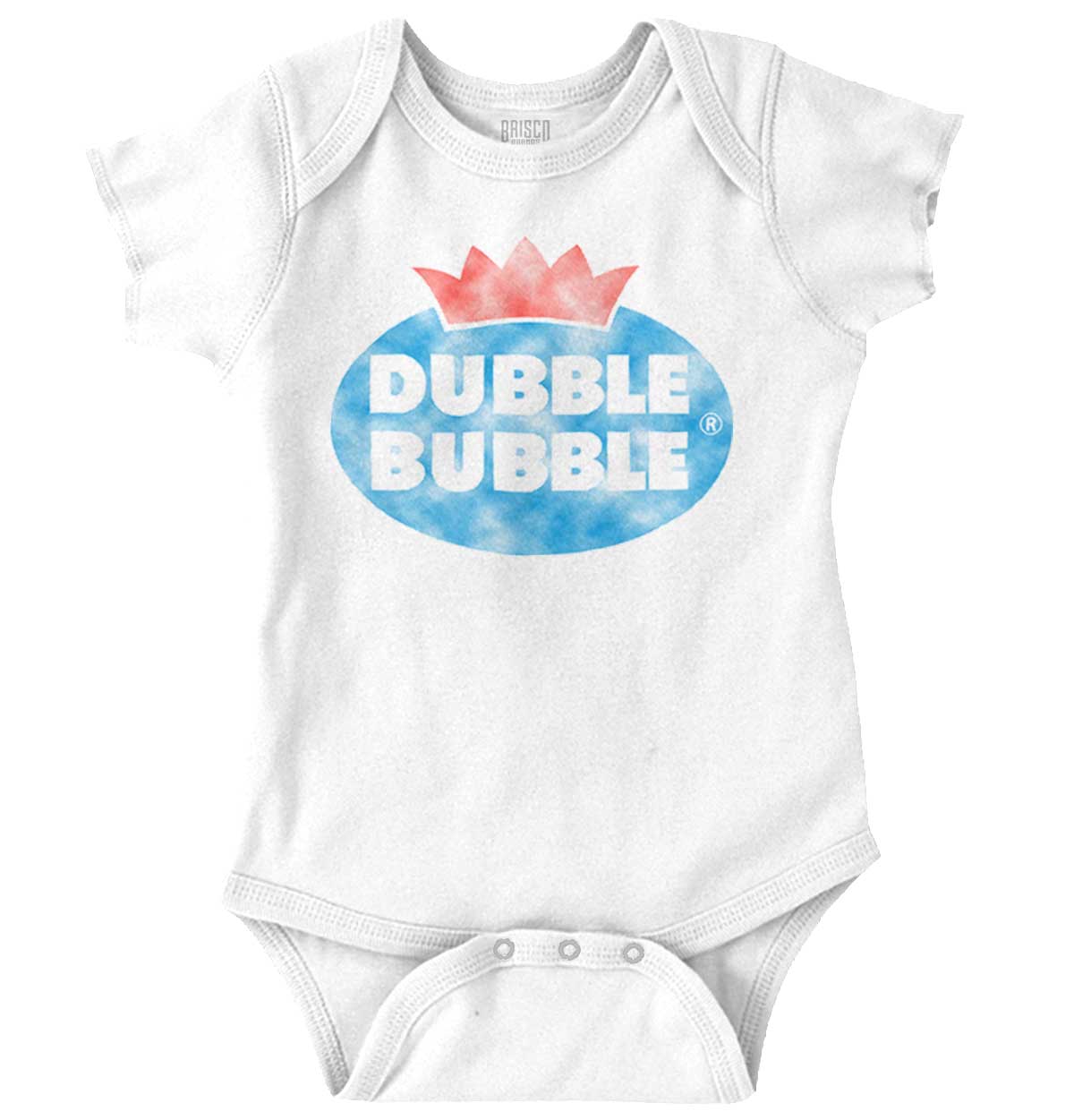 Distressed Dubble Bubble Romper Bodysuit-Direct To Garment Print-Brisco Apparel