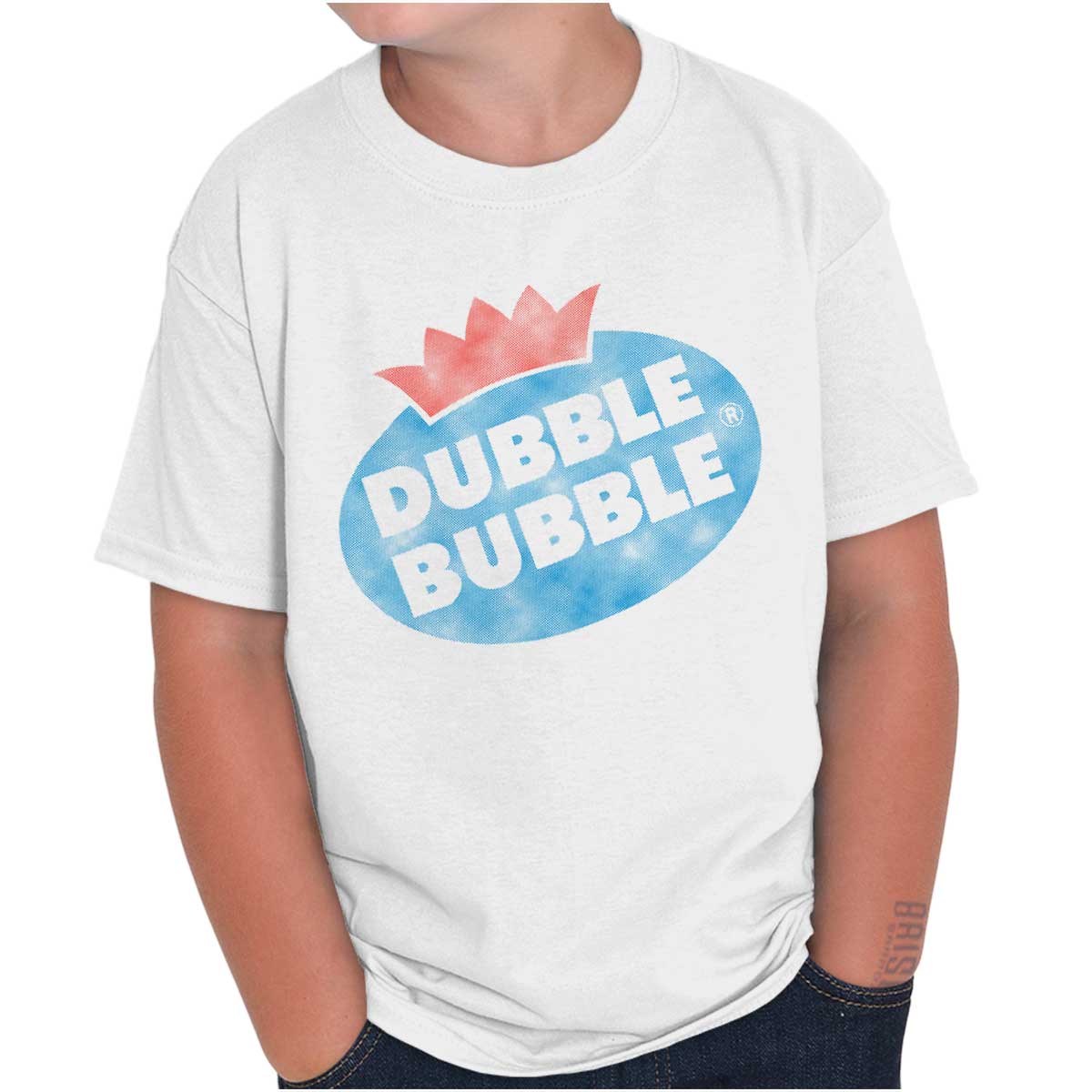 Vintage Dubble Youth T Shirt-Direct To Garment Print-Brisco Apparel