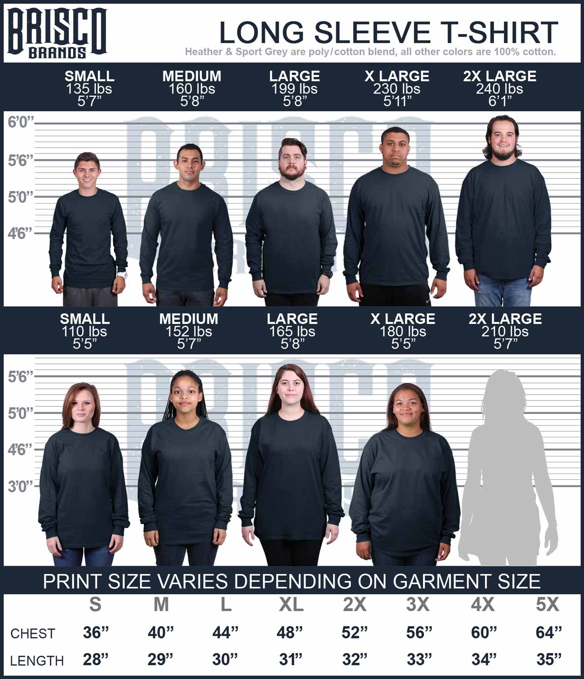 Adventure Awaits Long Sleeve T Shirt-Direct To Garment Print-Brisco Apparel