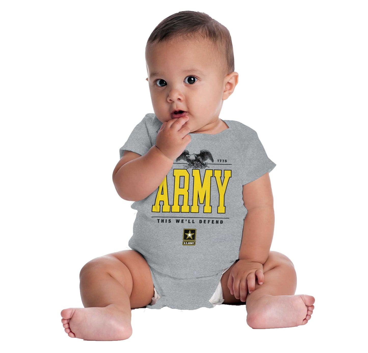 Defend Since 1775 Romper Bodysuit-Direct To Garment Print-Brisco Apparel