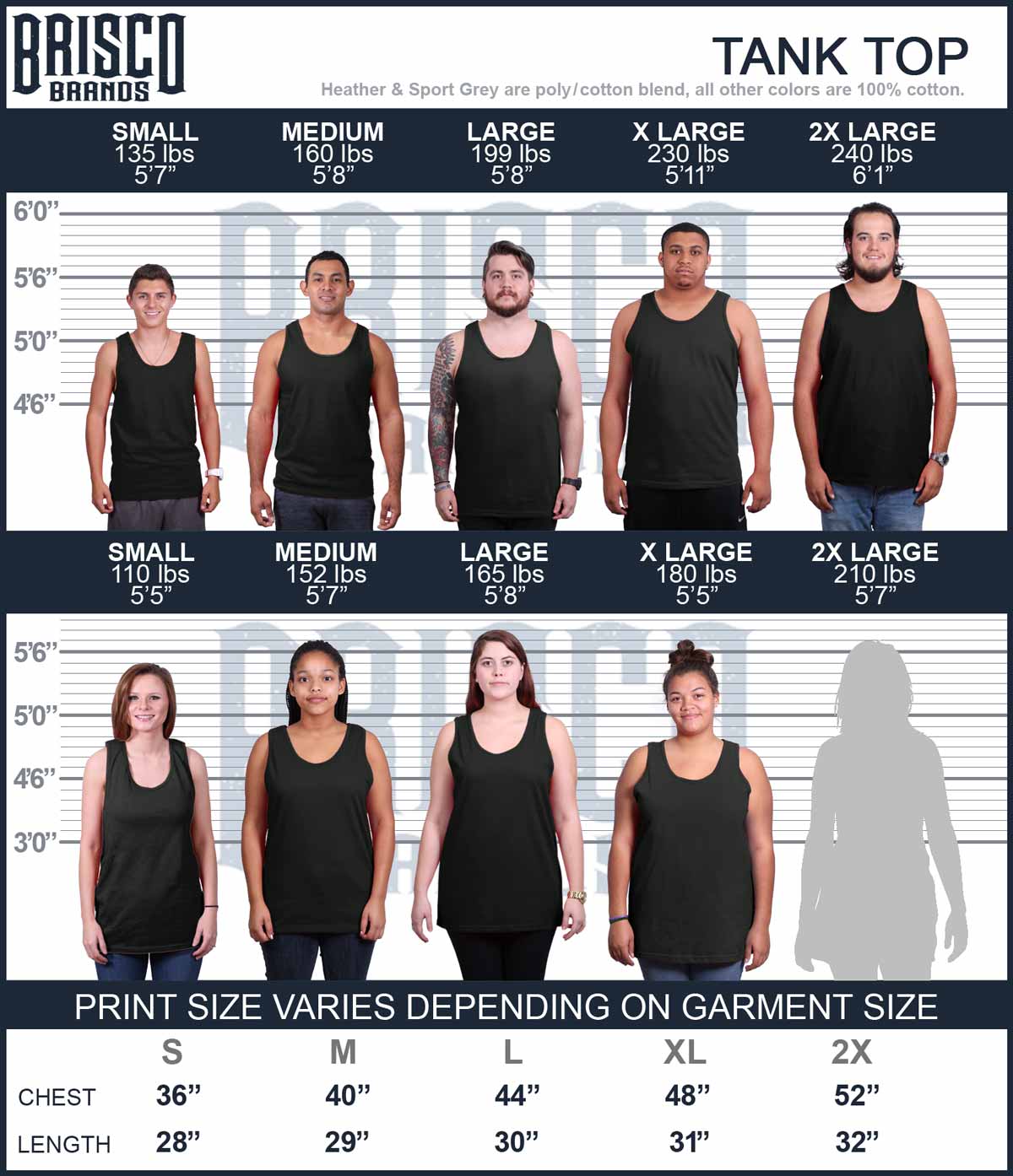 Tootsie Candy Tank Top-Direct To Garment Print-Brisco Apparel