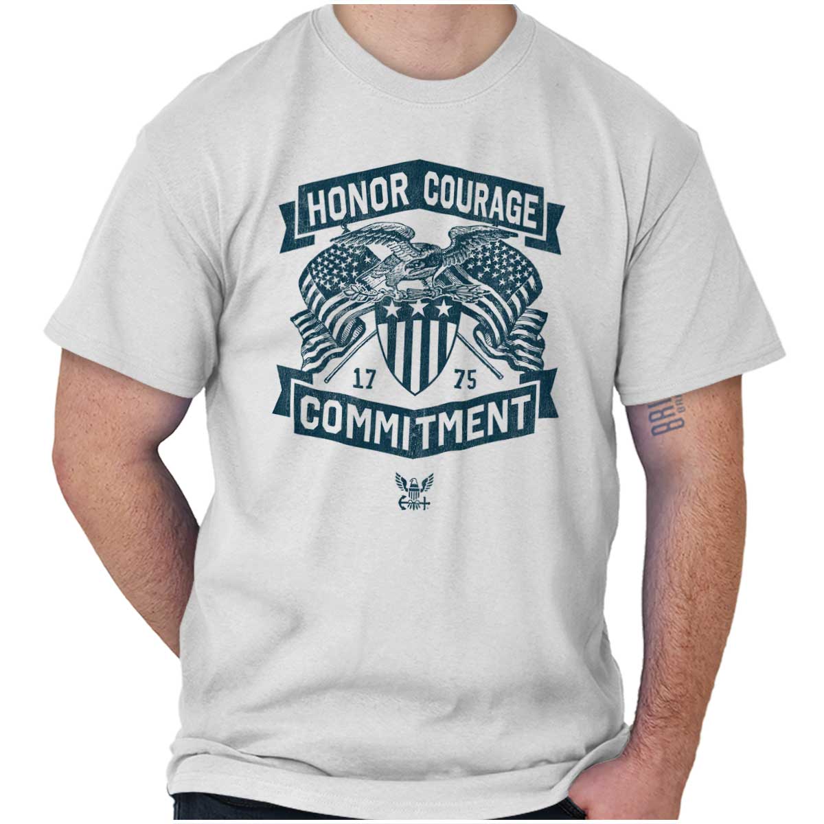 Honor Courage Commitment T Shirt | US Navy | Officially Licensed | Brisco  Brands