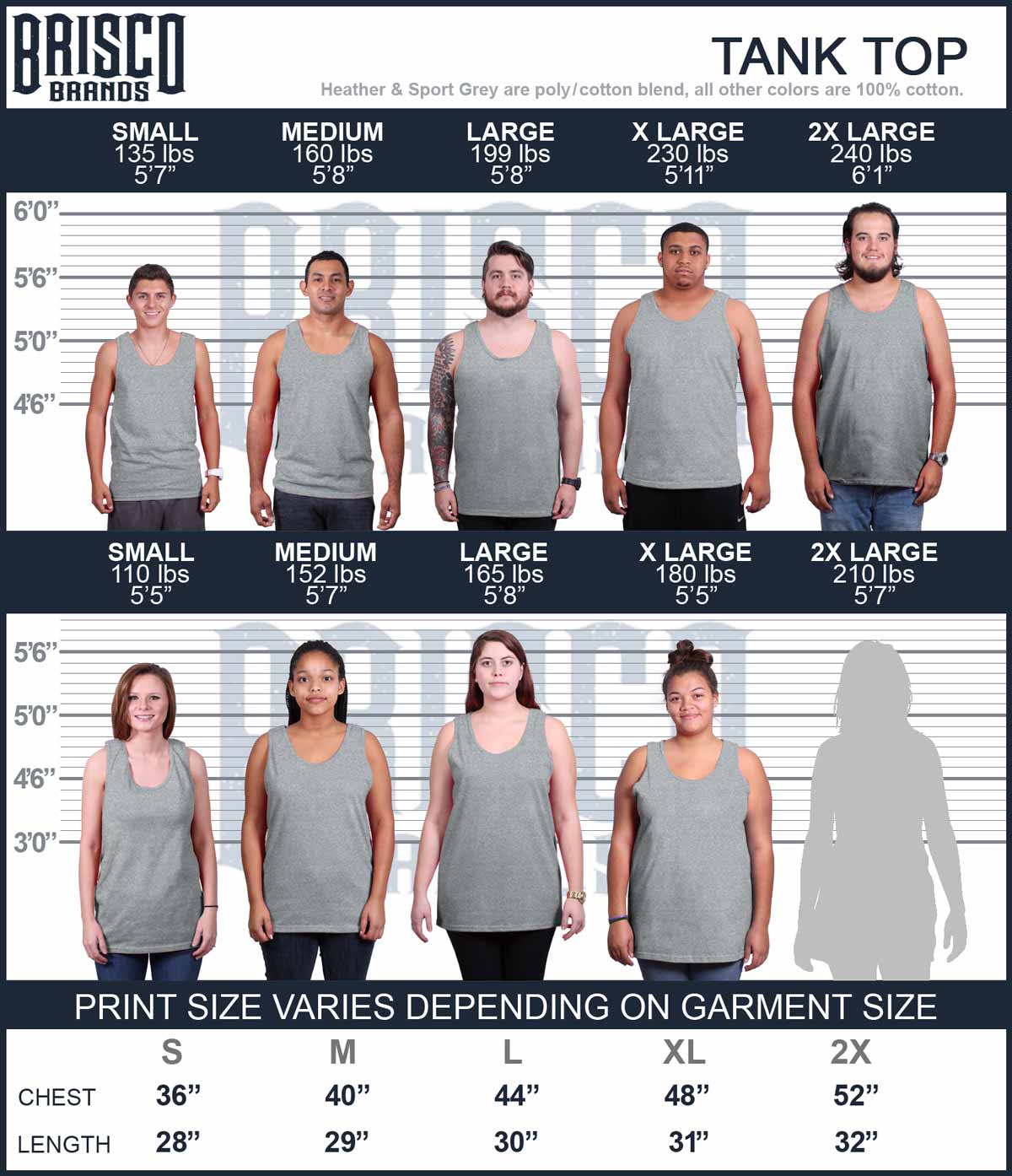 Zangief At the Gym Tank Top-Direct To Garment Print-Brisco Apparel