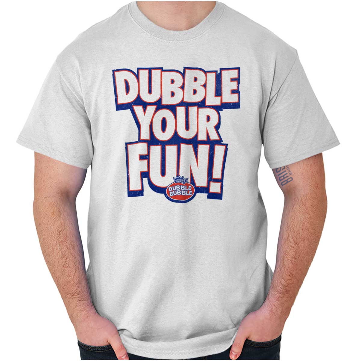 Dubble Your Fun T Shirt-Direct To Garment Print-Brisco Apparel