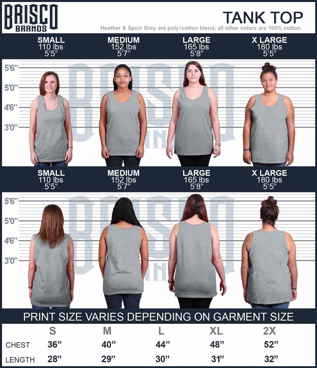 Cartoon Sassy Tank Top-Direct To Garment Print-Brisco Apparel