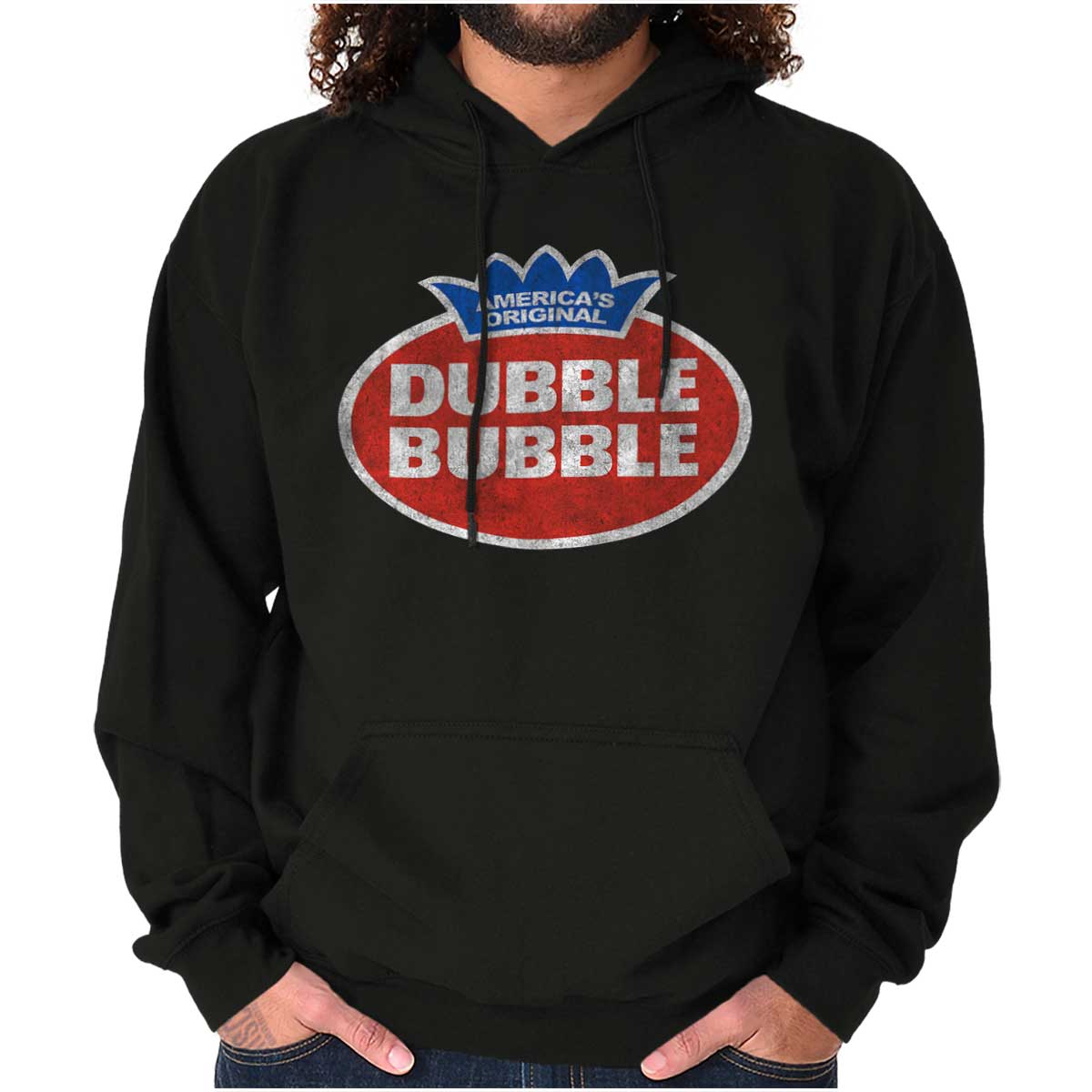 Vintage Bubble Hoodie-Direct To Garment Print-Brisco Apparel