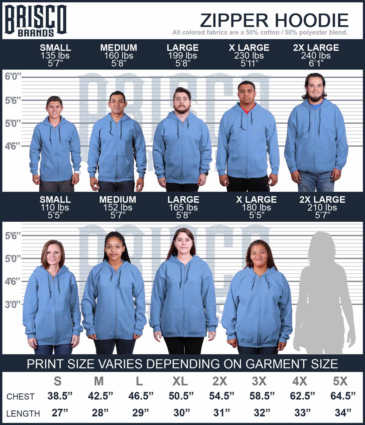 What Me Likes Zip Hoodie-Direct To Garment Print-Brisco Apparel