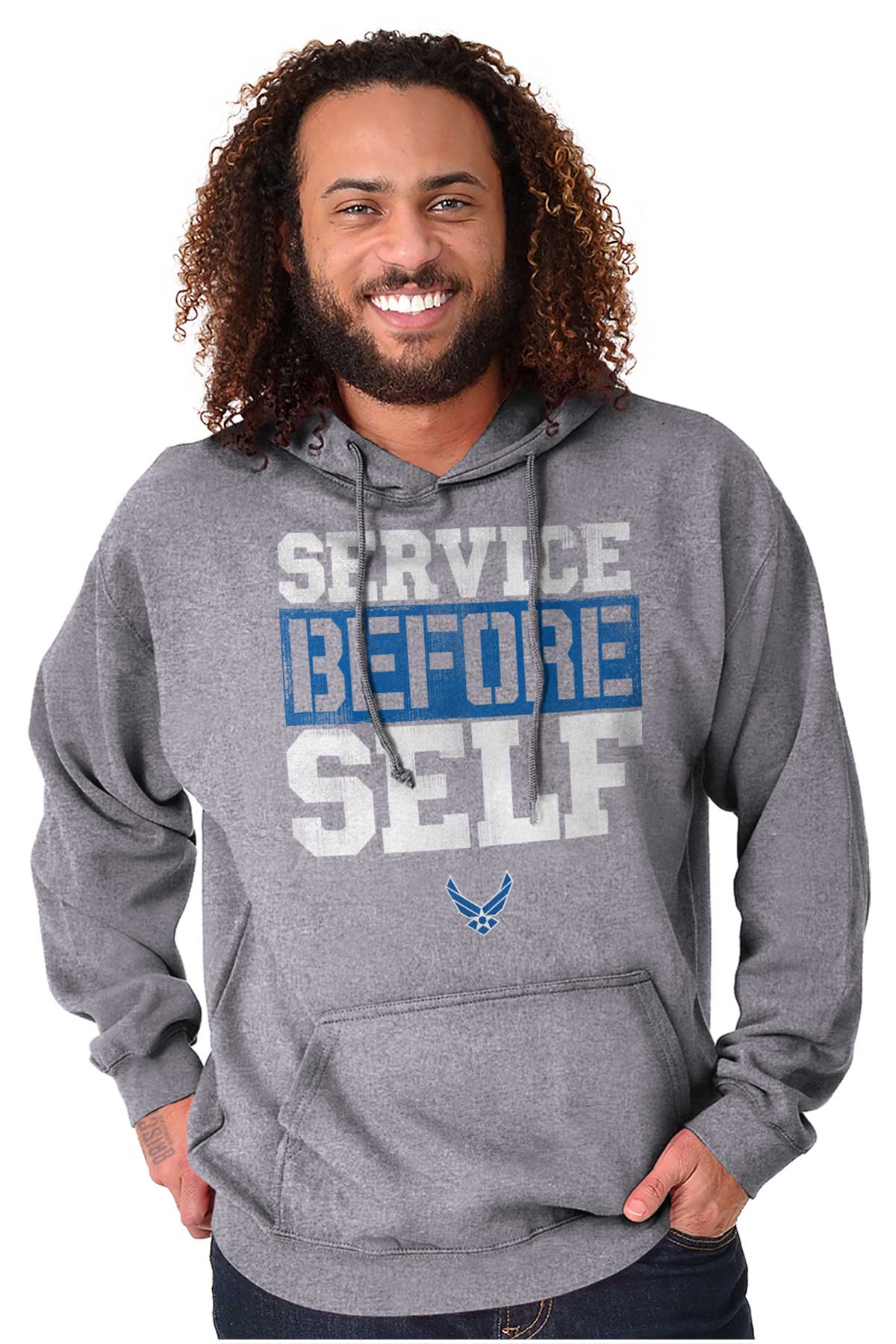 SSB USAF Hoodie-Direct To Garment Print-Brisco Apparel
