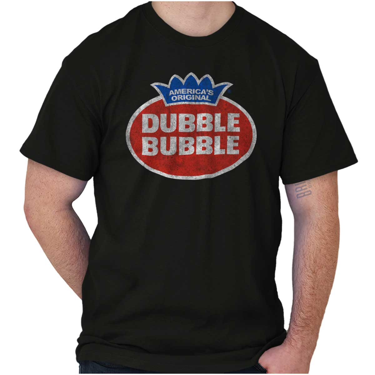 Vintage Bubble T Shirt-Direct To Garment Print-Brisco Apparel