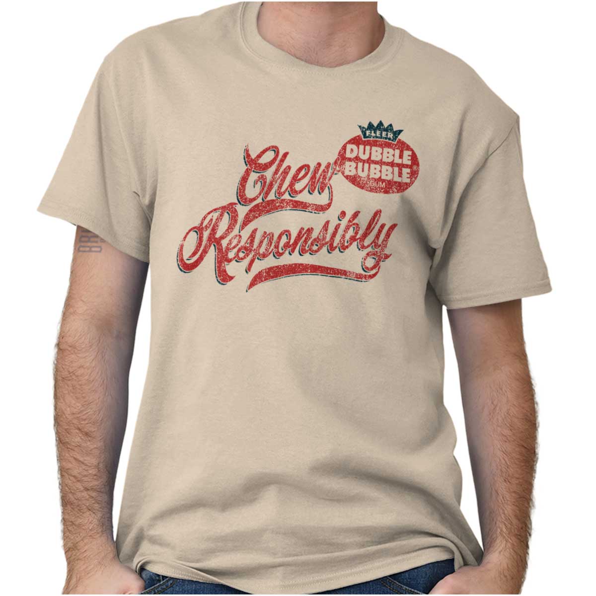 Chew Responsibly T Shirt-Direct To Garment Print-Brisco Apparel