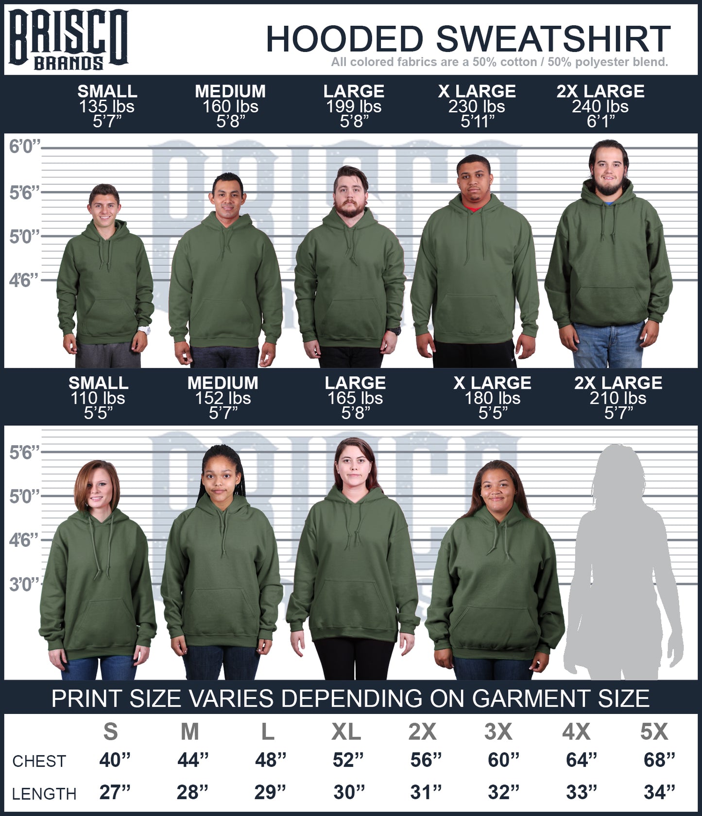 Full Battle Rattle Hoodie-Direct To Garment Print-Brisco Apparel