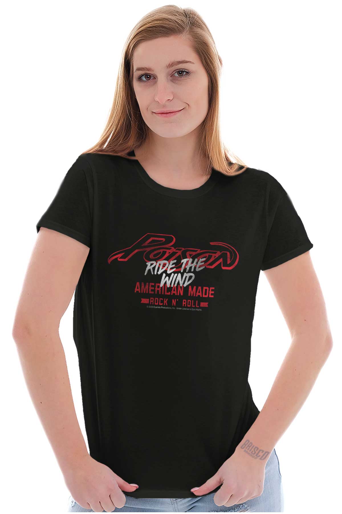 Ride the Wind Ladies T Shirt-Direct To Garment Print-Brisco Apparel