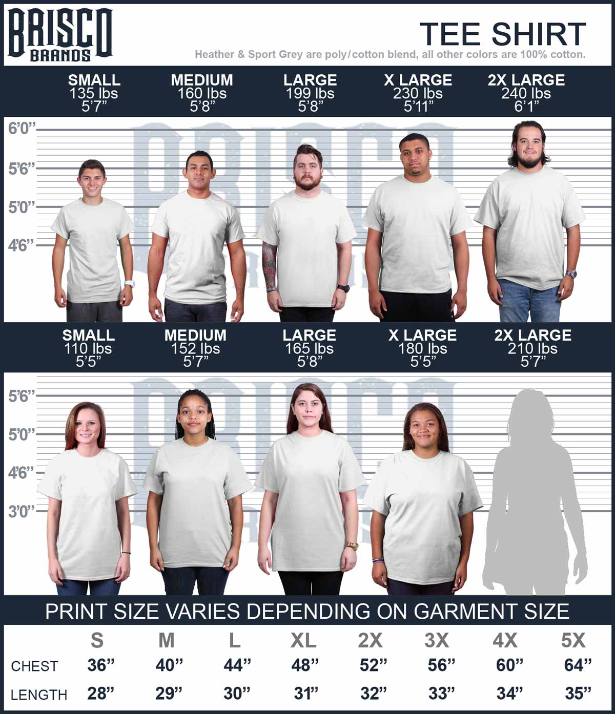 Flash T Shirt-Direct To Garment Print-Brisco Apparel