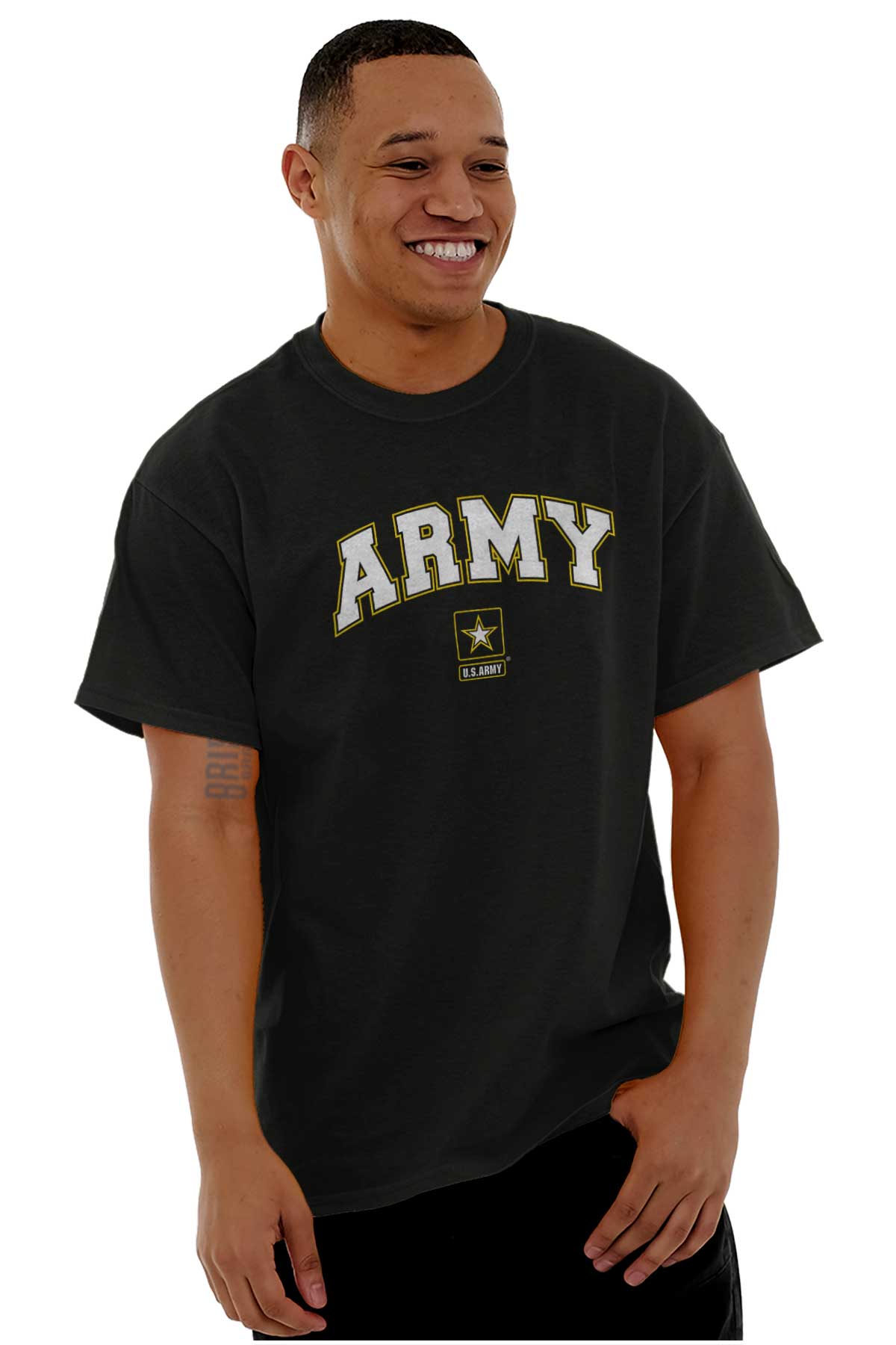 US Army Logo T Shirt-Direct To Garment Print-Brisco Apparel