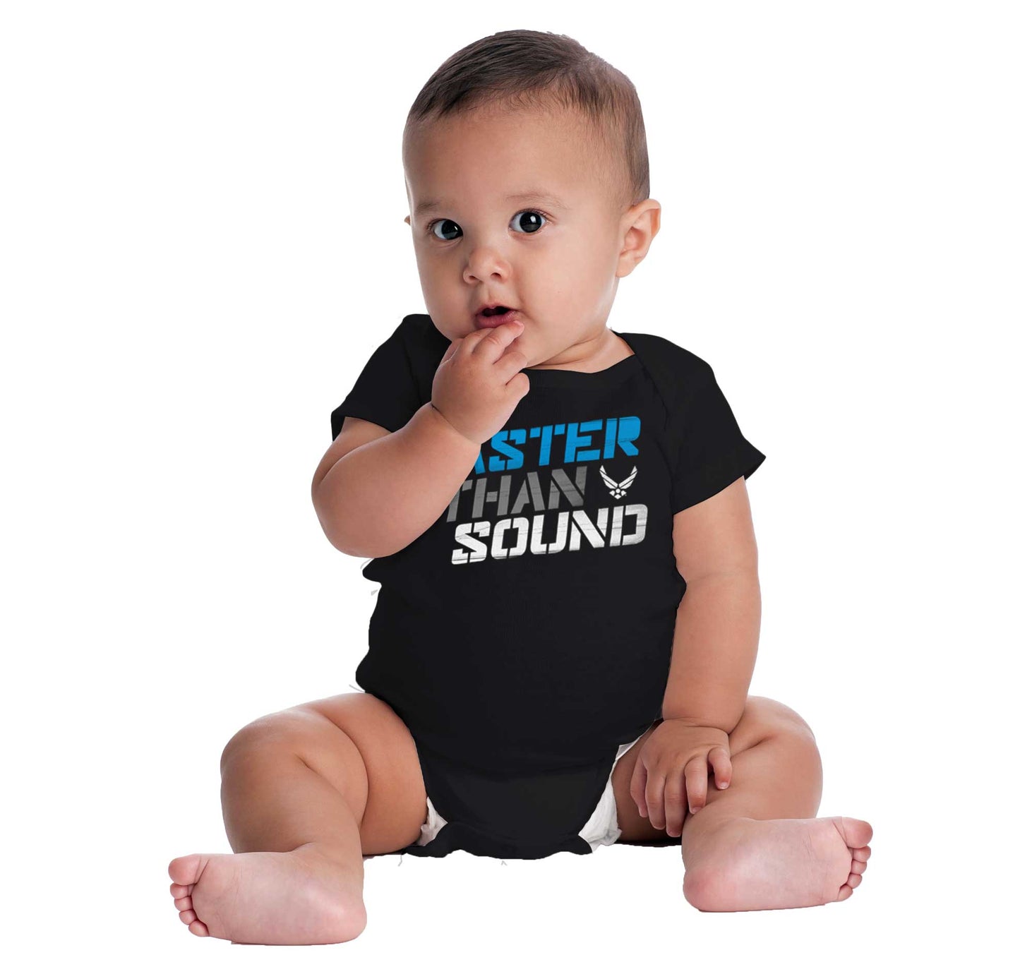 Faster Than Sound Romper Bodysuit-Direct To Garment Print-Brisco Apparel