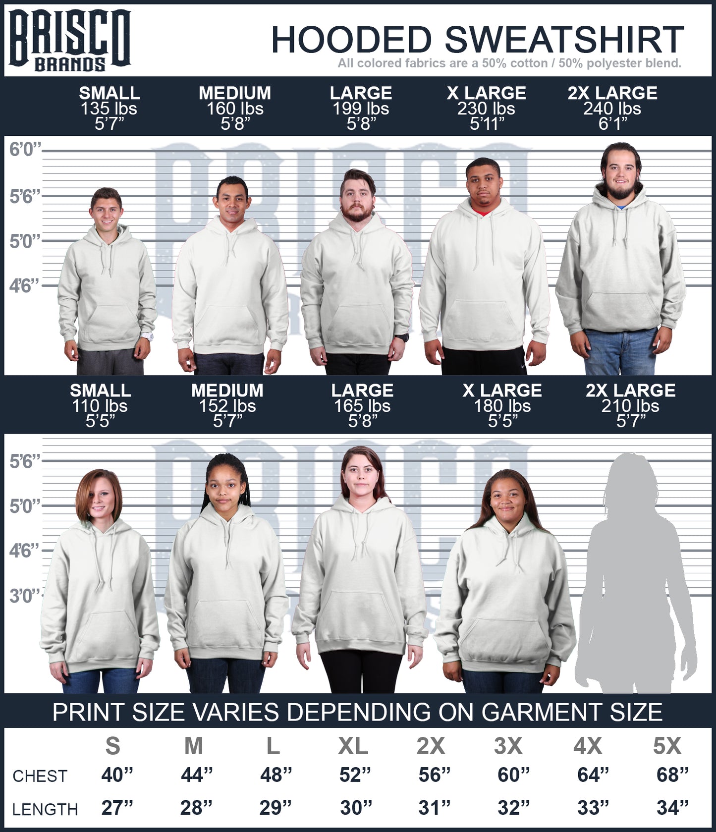 Junior Mints Hoodie-Direct To Garment Print-Brisco Apparel