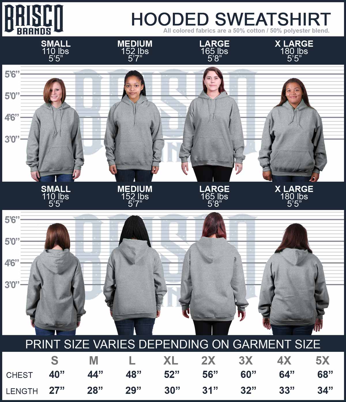 Navy Mom Hoodie-Direct To Garment Print-Brisco Apparel
