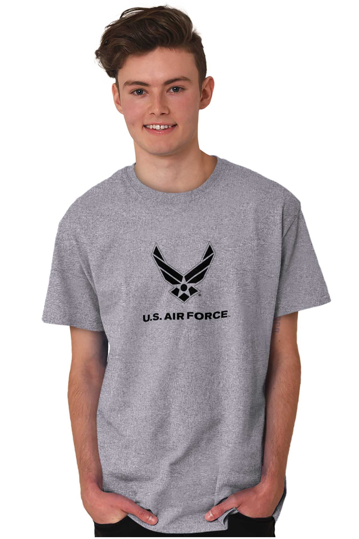 U.S. Air Force Pilot Wing T Shirt-Direct To Garment Print-Brisco Apparel