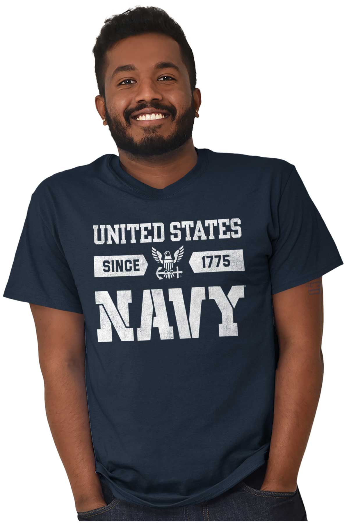 US Navy 1775 T Shirt-Direct To Garment Print-Brisco Apparel