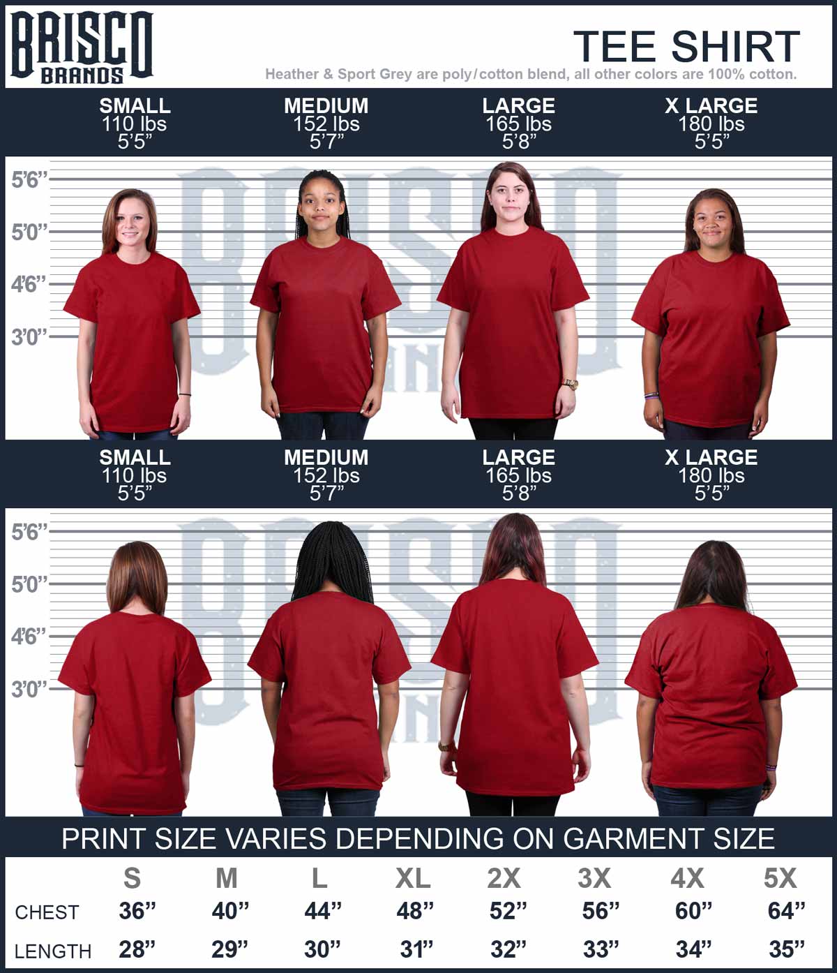 Stay Beautiful T Shirt-Direct To Garment Print-Brisco Apparel