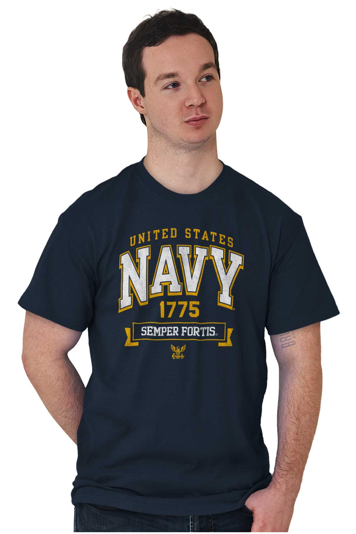 Semper Fortis T Shirt-Direct To Garment Print-Brisco Apparel