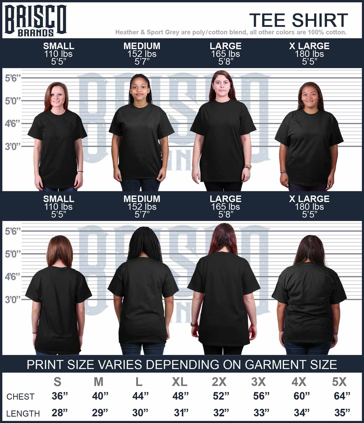 Success Story T Shirt-Direct To Garment Print-Brisco Apparel