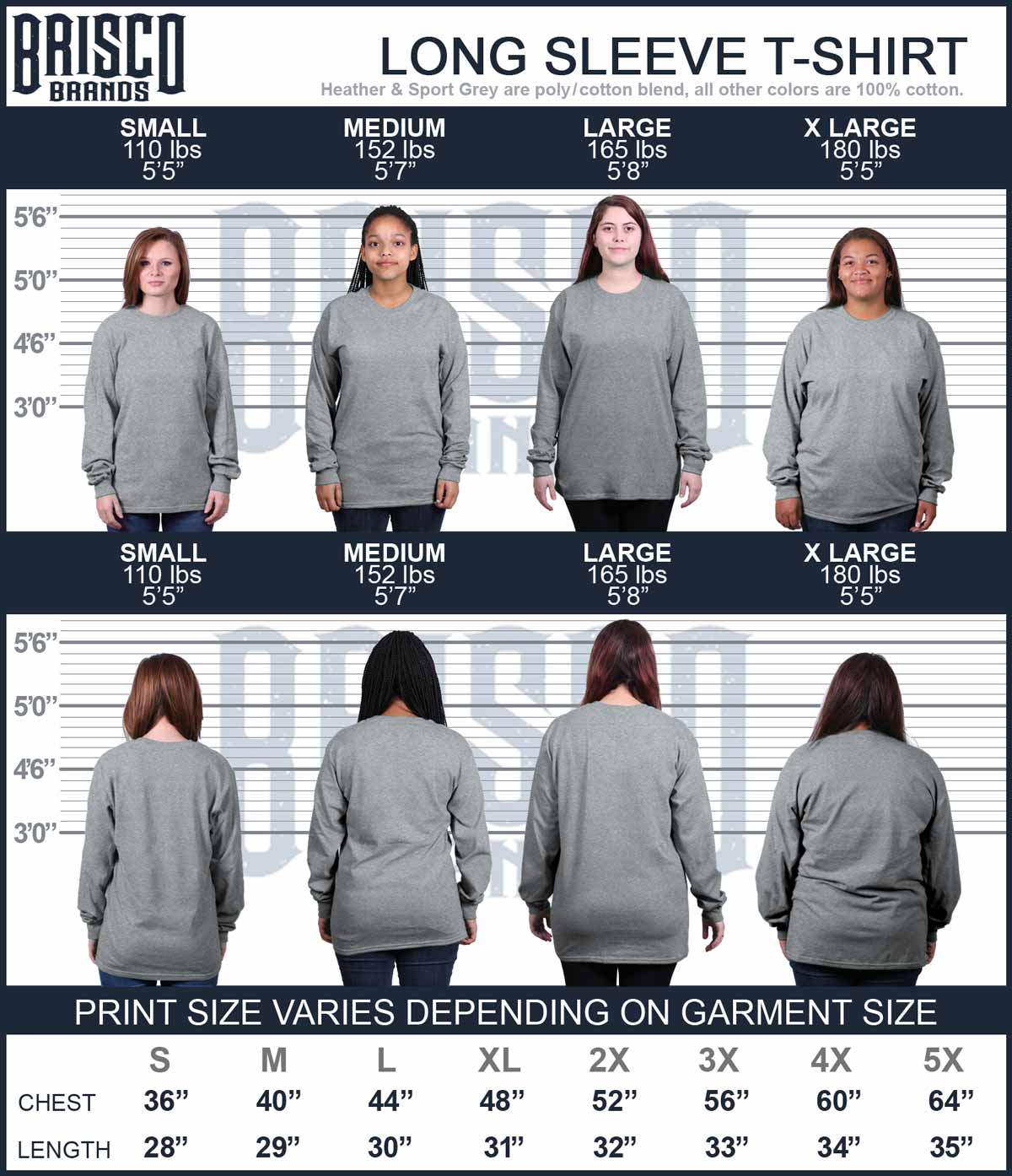 Sass Symbol Long Sleeve T Shirt-Direct To Garment Print-Brisco Apparel