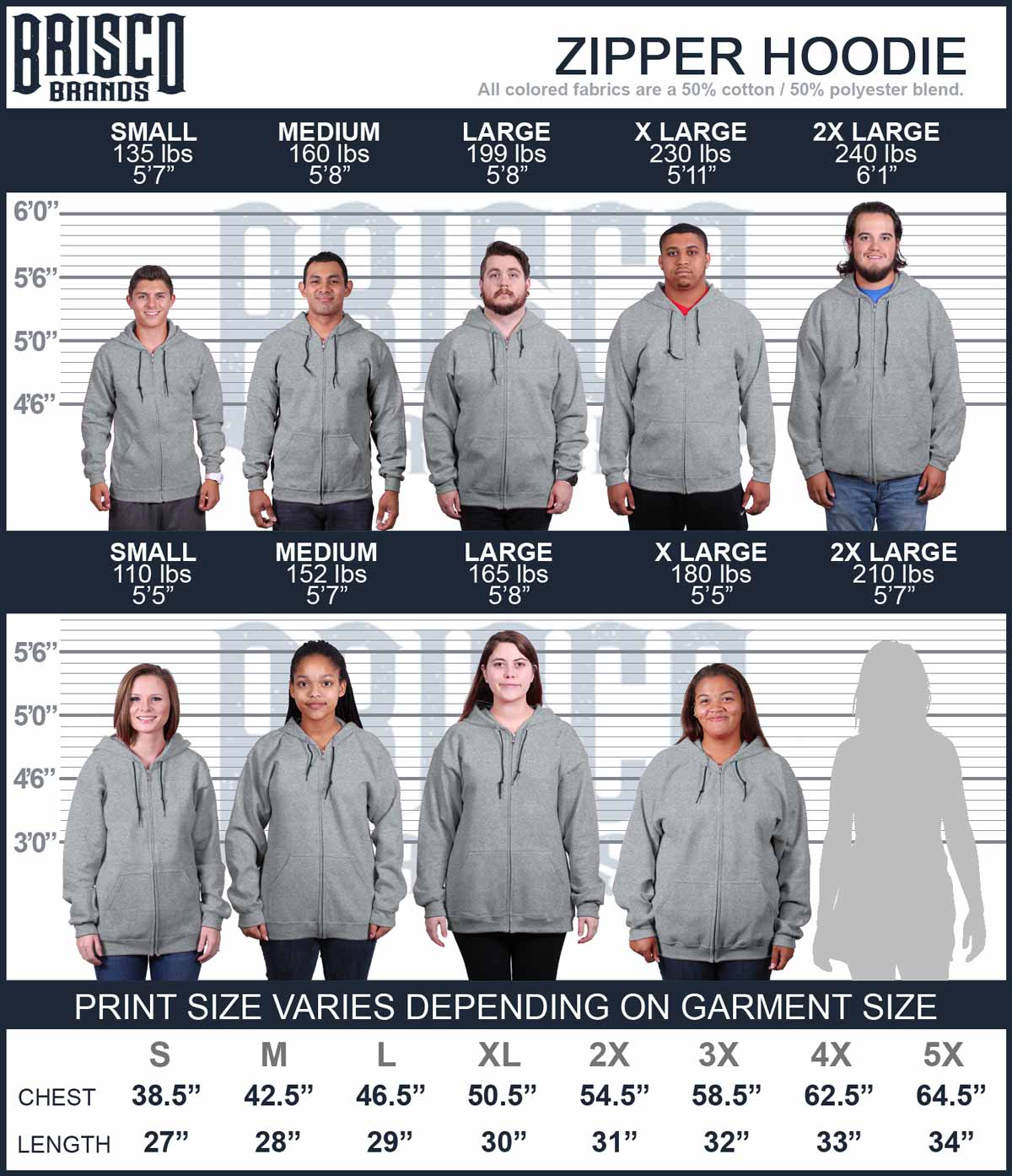 Popeye To The Finish Zip Hoodie-Direct To Garment Print-Brisco Apparel