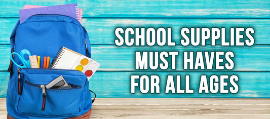 School Supplies Must Haves For All Ages-Brisco Apparel