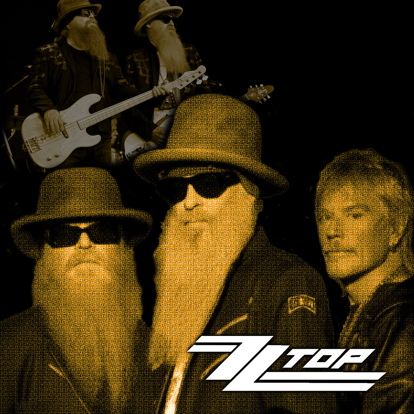 ZZ Top 'Lowdown Since 1969' Officially Licensed Men's T-Shirt - Classic Band Tee (Black, XX-Large)