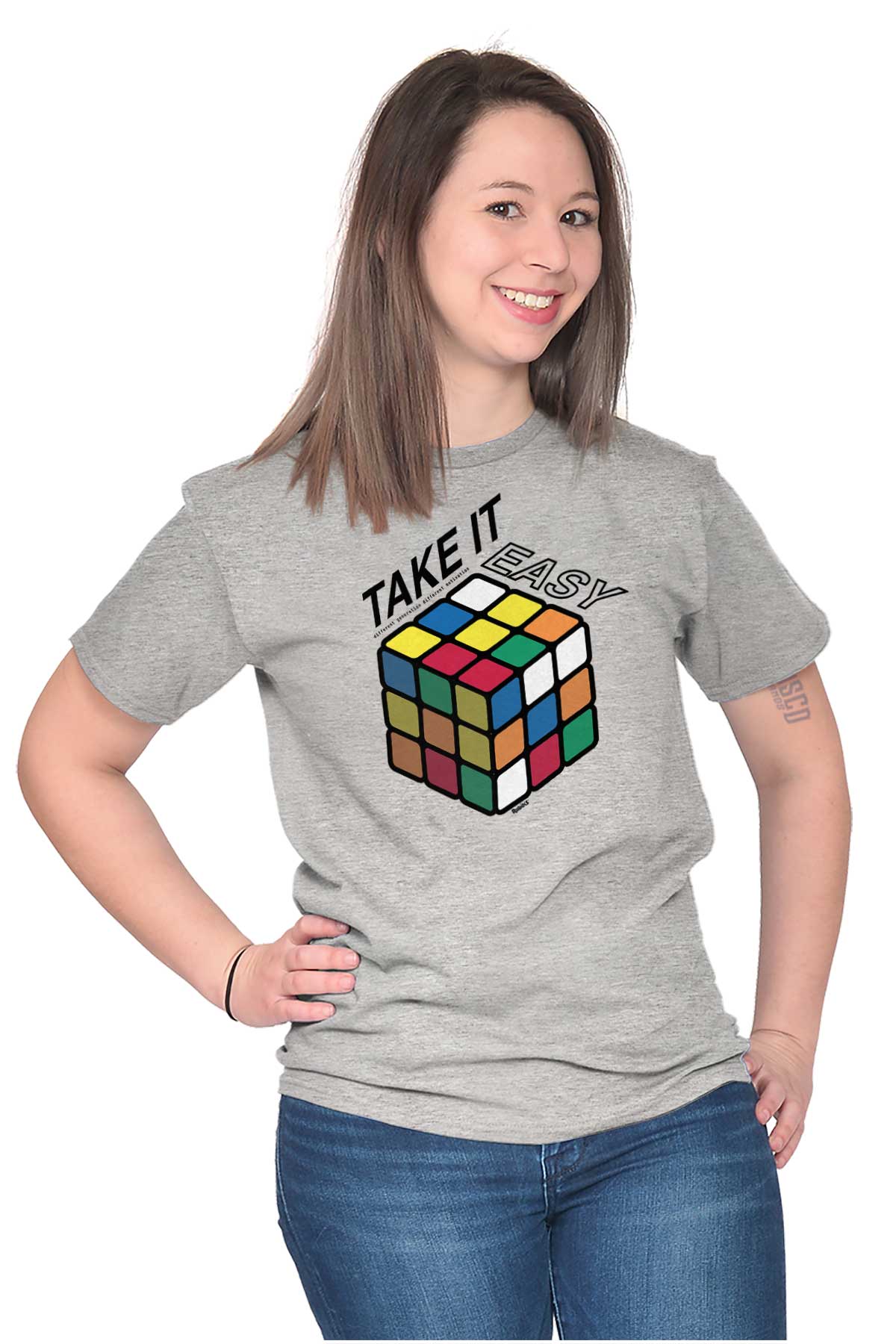 Easy Rubik s Cube T Shirt Rubik s Cube Officially Licensed