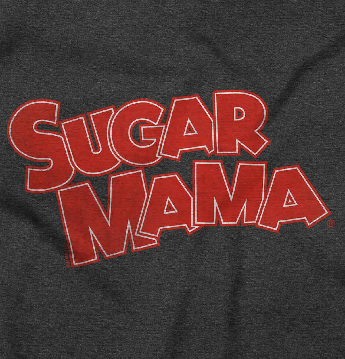 Sugar Mama Logo Crewneck Sweatshirt | Tootsie Roll | Officially Licensed |  Brisc – Brisco Apparel