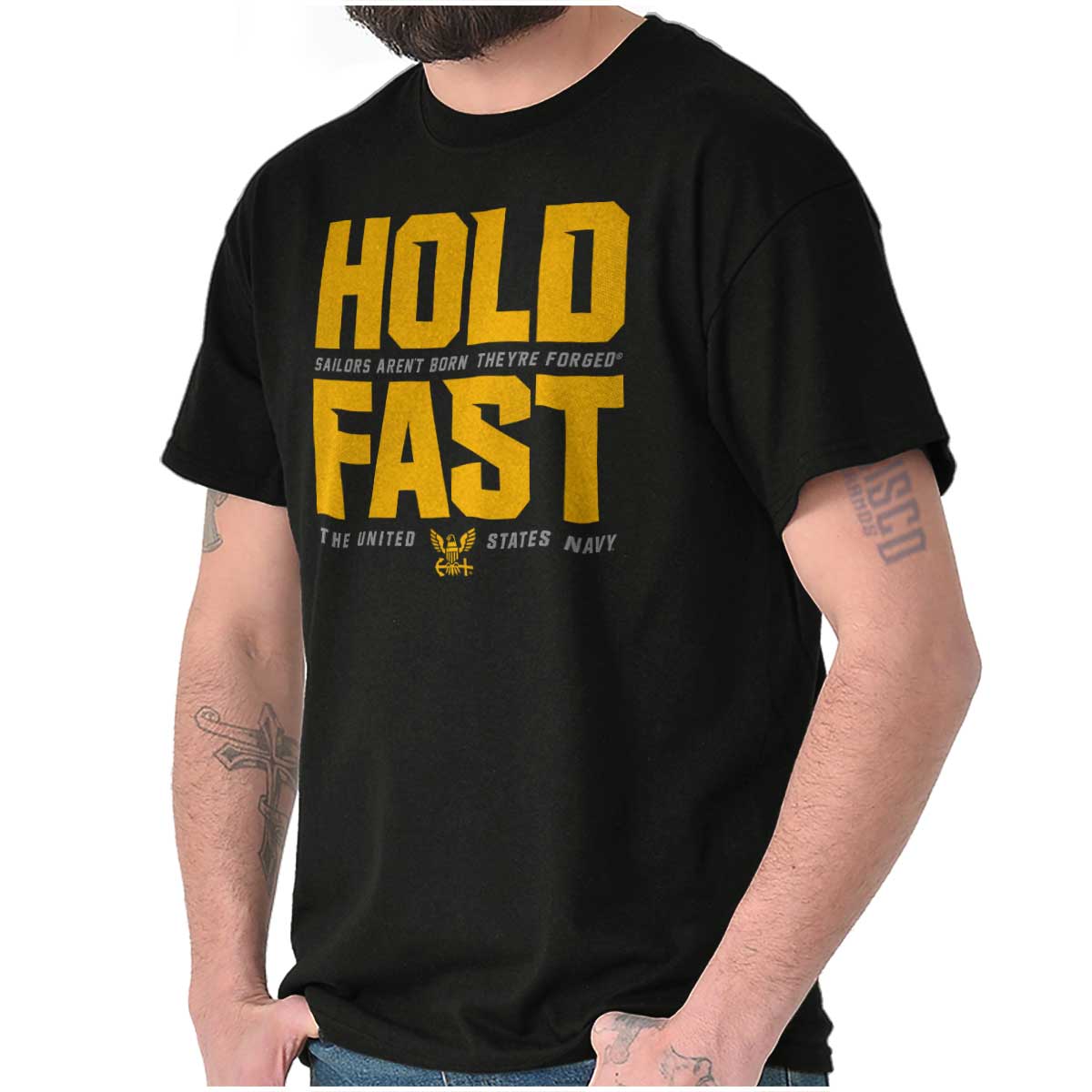 Sailors Aren't Born T Shirt-Direct To Garment Print-Brisco Apparel