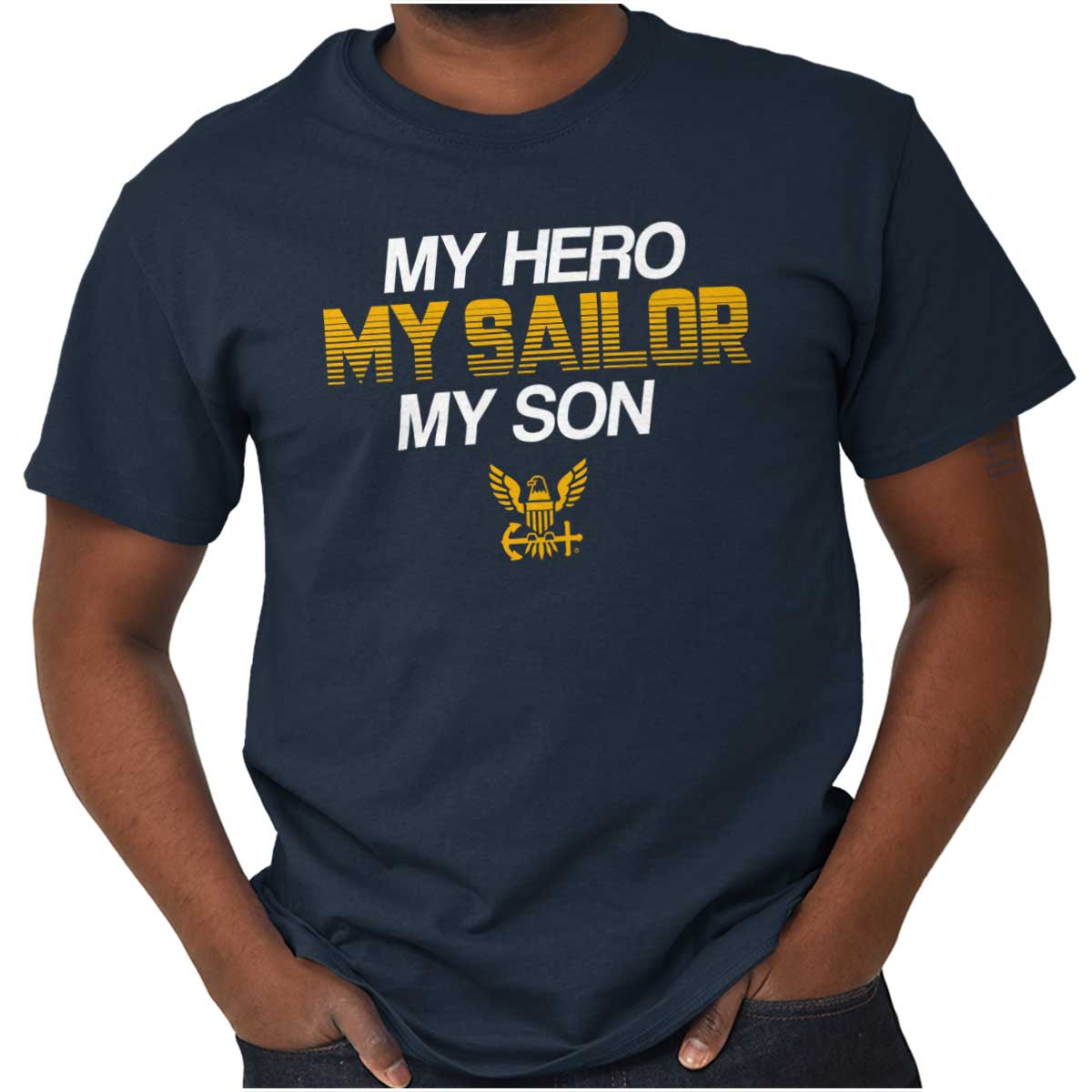 Hero Sailor Son T Shirt-Direct To Garment Print-Brisco Apparel