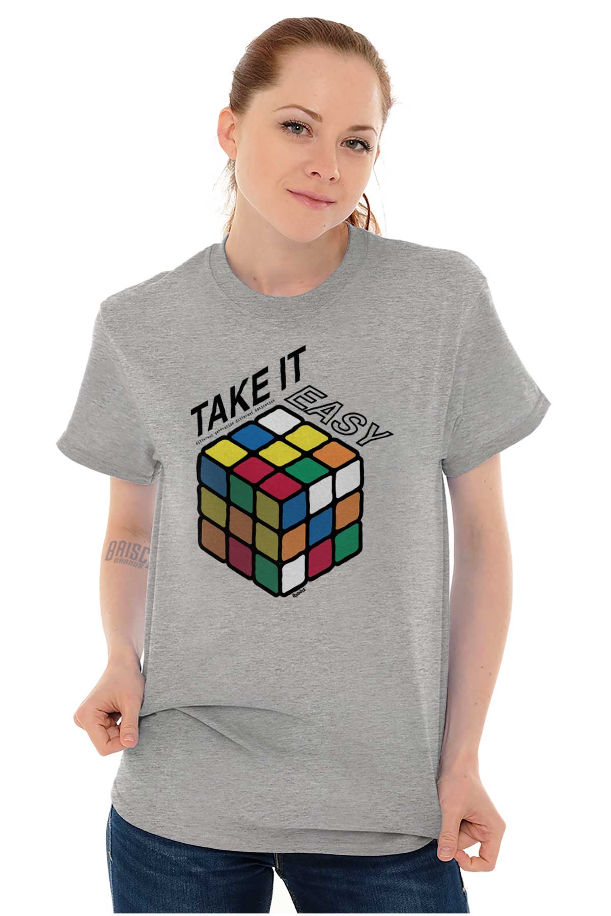 Easy Rubik s Cube T Shirt Rubik s Cube Officially Licensed