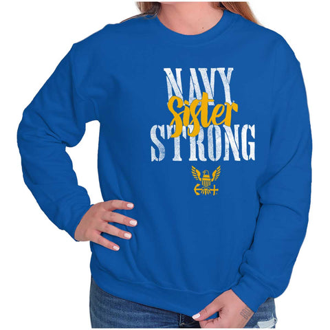 Navy cheap sister sweatshirt