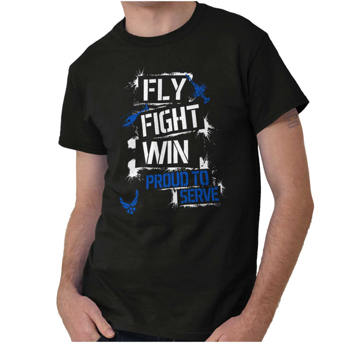 Fly Fight Win T Shirt | US Air Force | Officially Licensed | Brisco ...