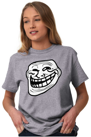 Sad Troll Face Meme Source the Voices Told Meme T-shirt 