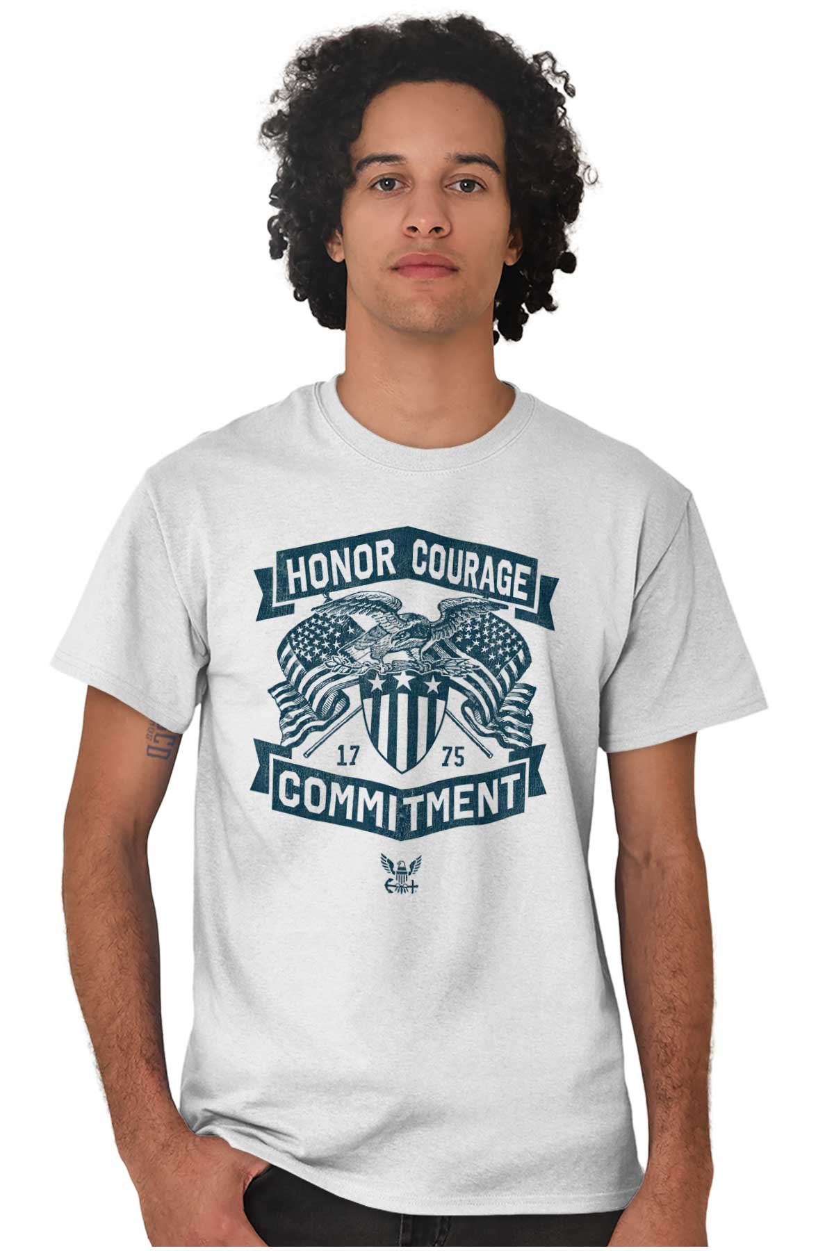 Honor Courage Commitment T Shirt | US Navy | Officially Licensed | Brisco  Brands