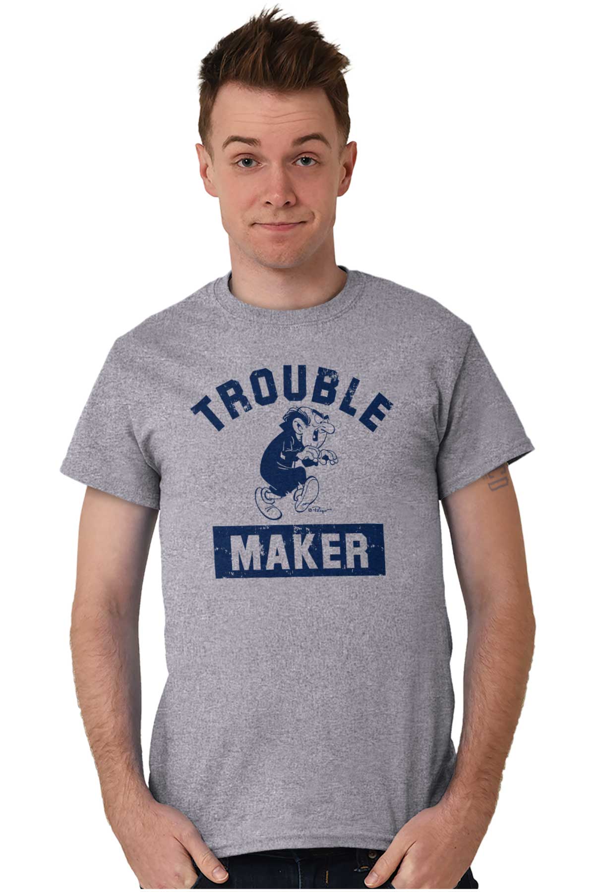 Gargamel Trouble Maker T Shirt The Smurfs Brisco Brands