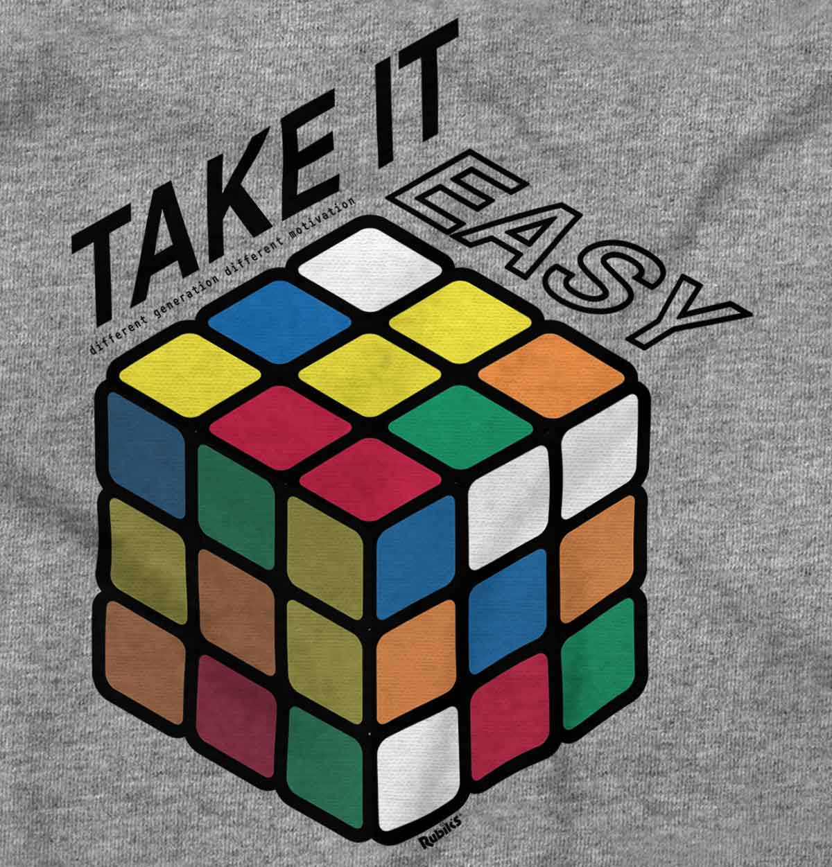 Easy Rubik s Cube T Shirt Rubik s Cube Officially Licensed