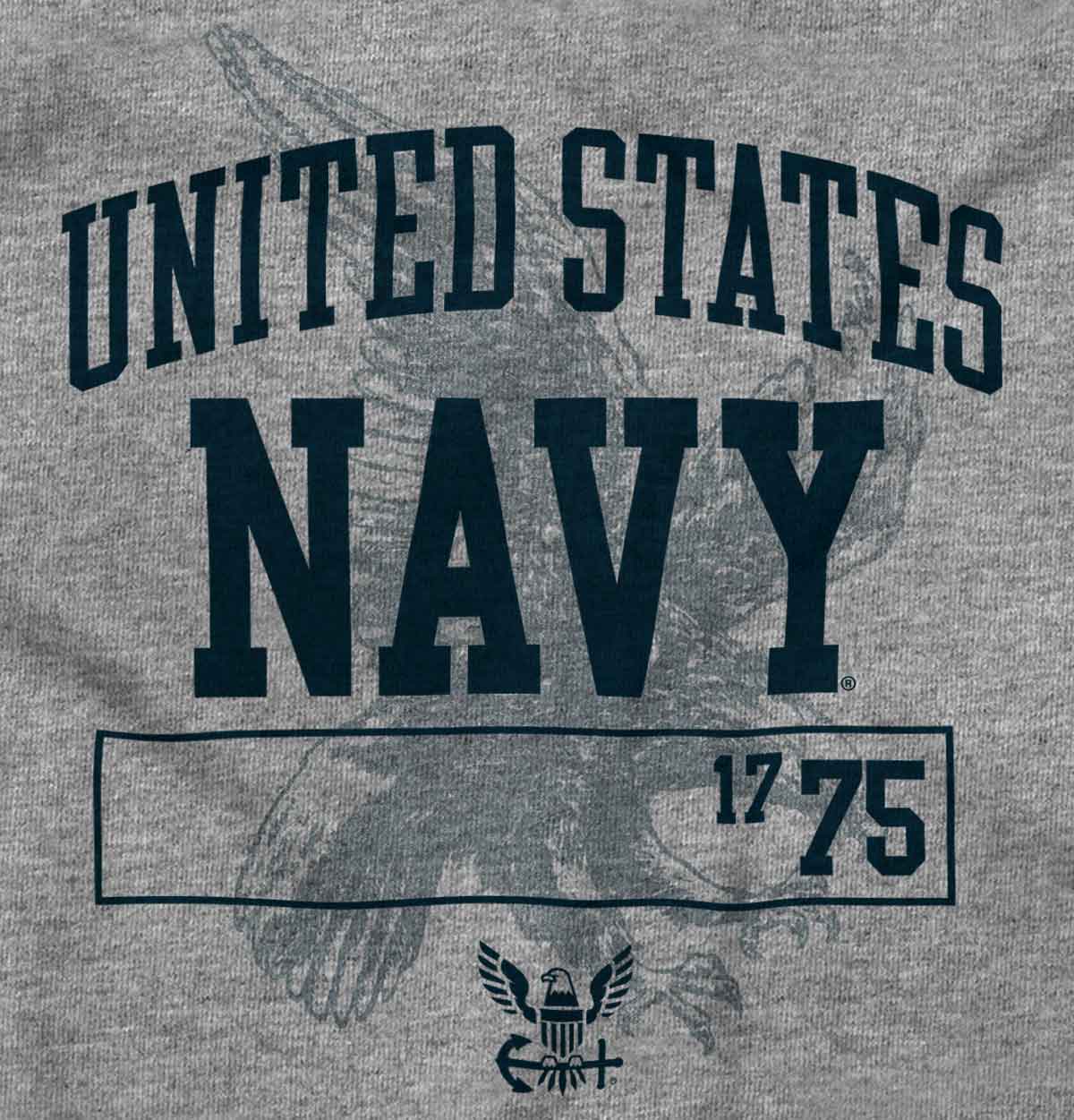 United States Navy Hoodie-Direct To Garment Print-Brisco Apparel