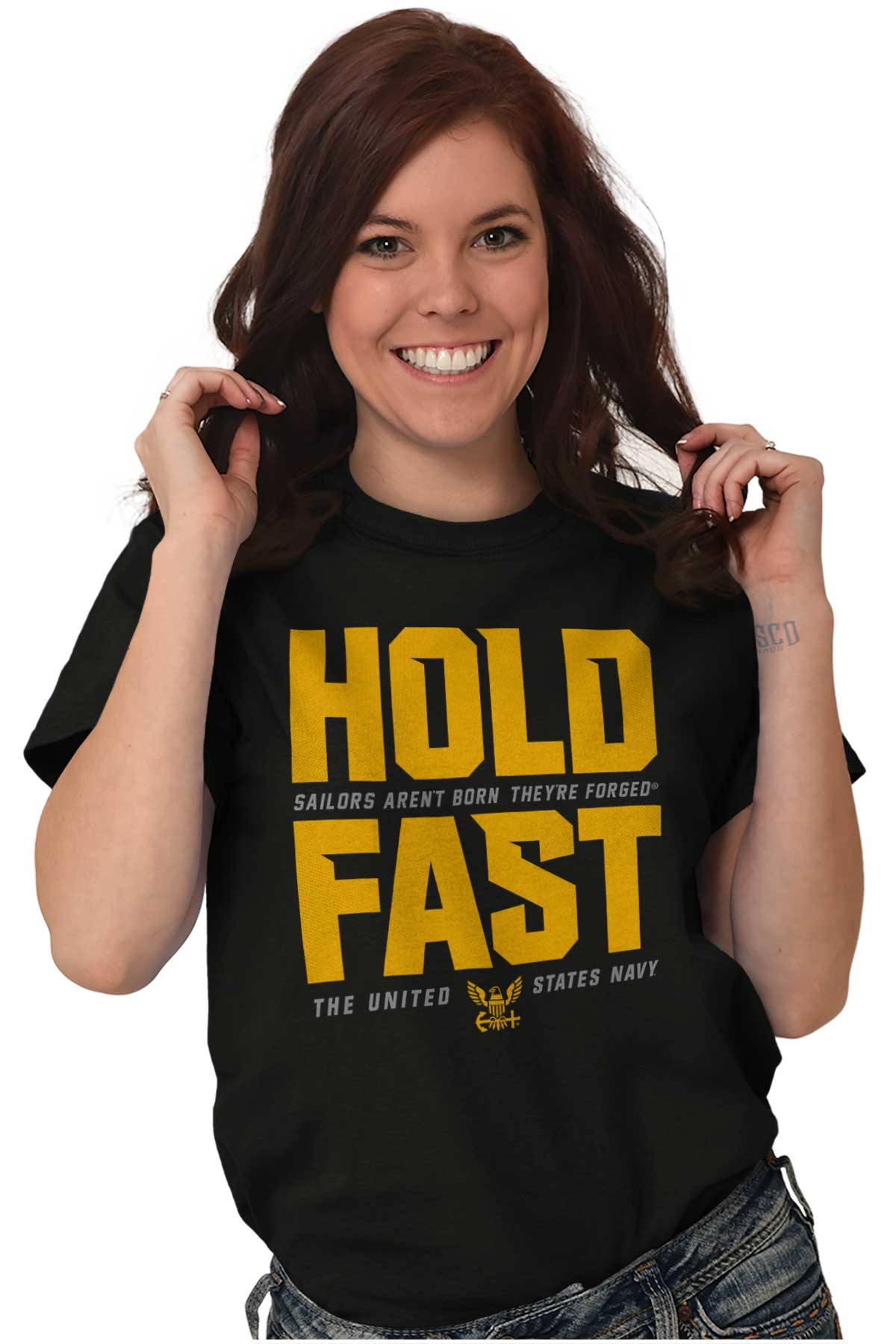 Sailors Aren't Born T Shirt-Direct To Garment Print-Brisco Apparel